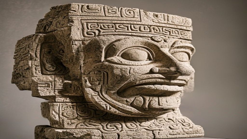 INAH identifica representación del dios del maíz en escultura tlaxcalteca