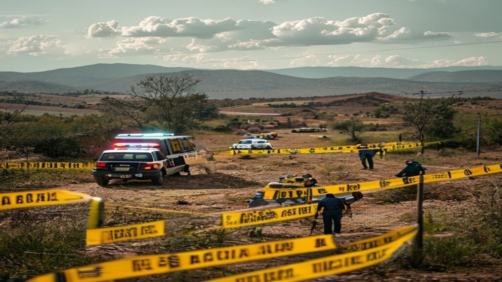 FGJE investiga homicidio de hombre hallado en rancho de Calpulalpan