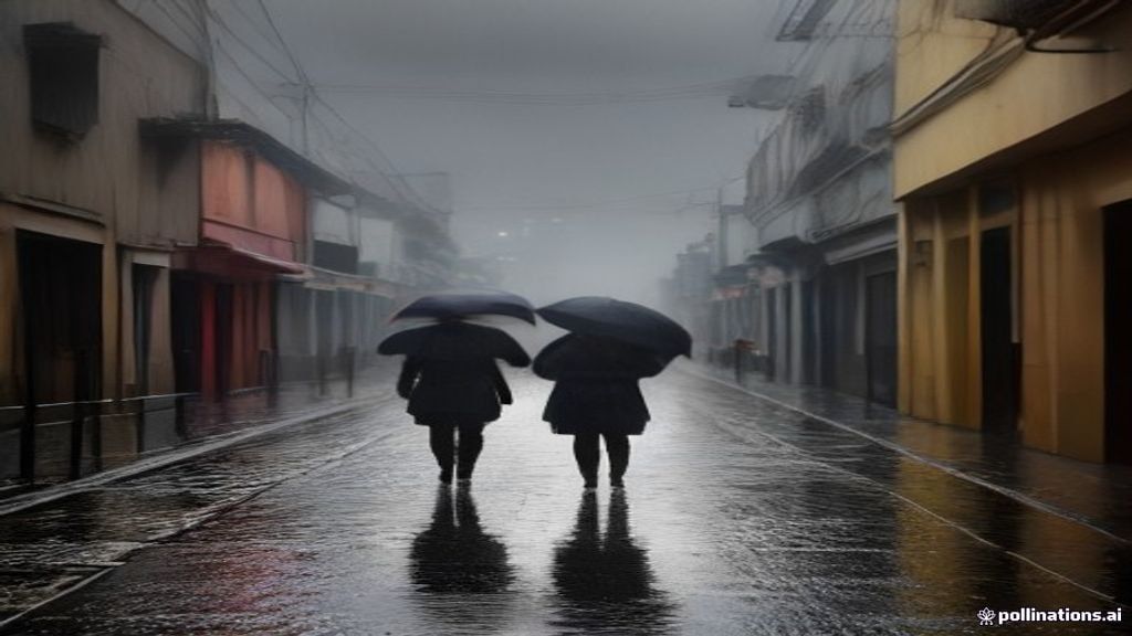 Lluvia ligera mantiene ambiente fresco en Apizaco y Tlaxcala capital