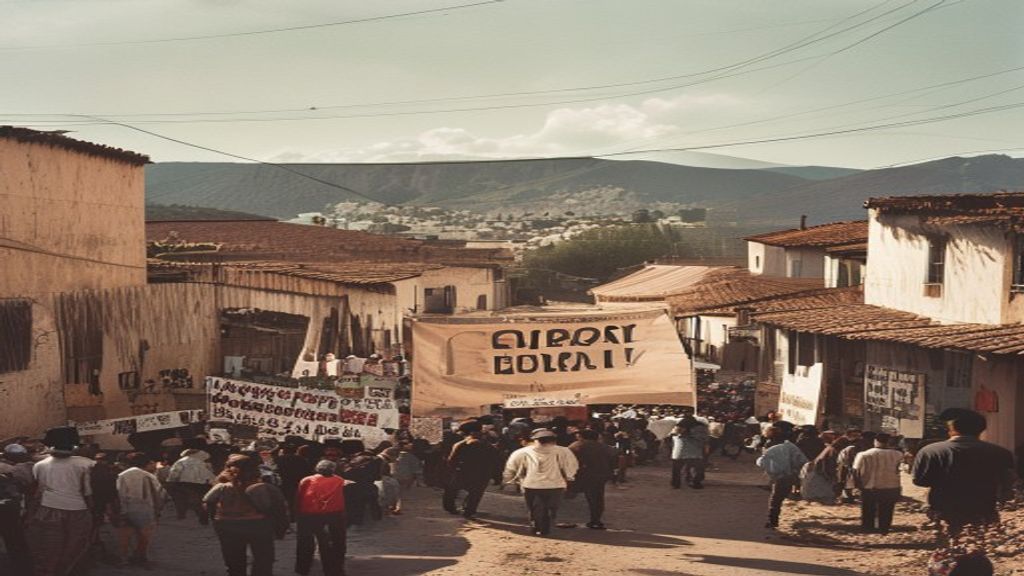 Tensión en San Pedro Ecatepec por operativo durante protesta contra PODECIBI